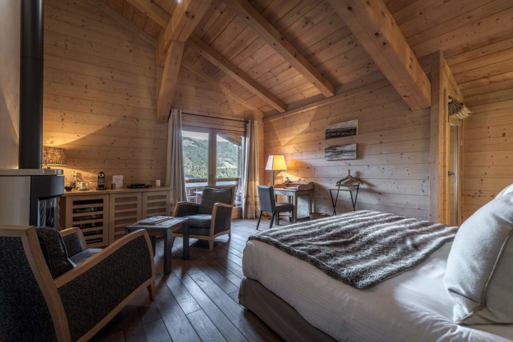 Unique Hôtel Spa vous présente la chambre du Flocons de Sel Haute Savoie