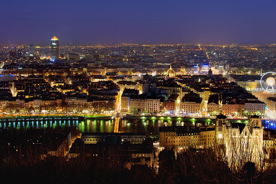 Vue-de-Lyon-Lumière-Séjour-Romantique-Saint-Valentin
