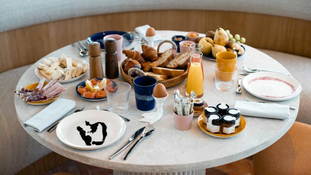 Petit déjeuner à la Maison Verchant