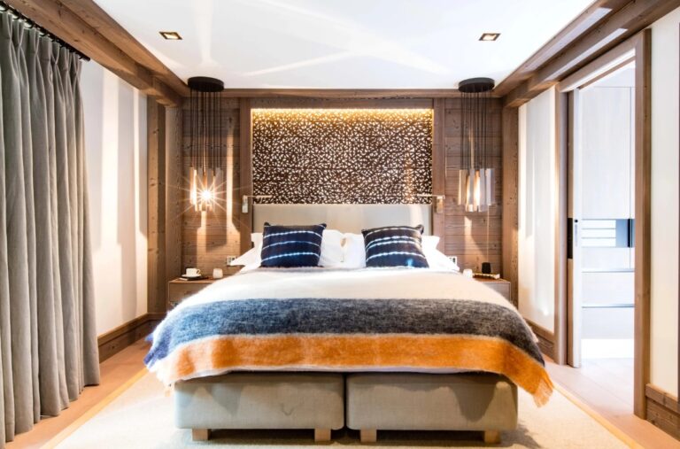 Chambre double design Six Senses Residences & Spa Courchevel