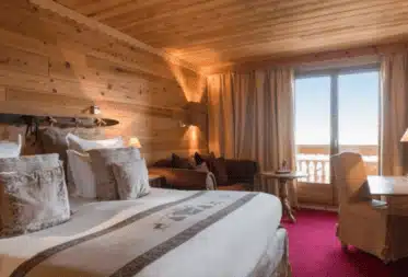 Chambre familiale spacieuse à l’Hôtel Au Chamois d’Or Alpe d’Huez