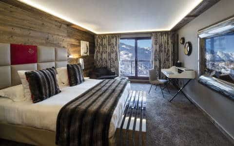 Chambre Privilège 29 m² avec vue montagne à l’Hôtel Koh-I Nor Val Thorens