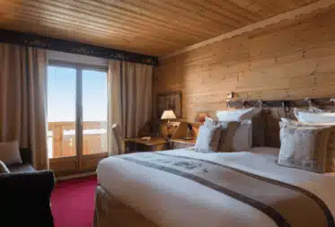 Chambre Privilège avec balcon à l’Hôtel Au Chamois d’Or Alpe d’Huez