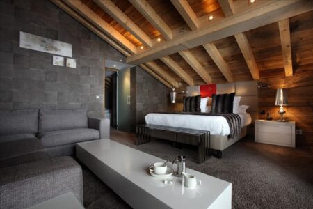 Suite Junior Supérieure avec espace salon à l’Hôtel Koh-I Nor Val Thorens
