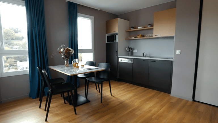 Appartement Dôme avec cuisine équipée à l'Aïga Résidence