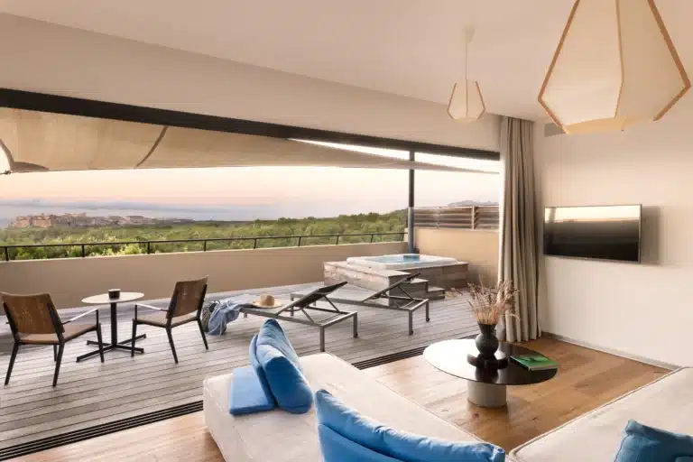 Suite avec terrasse et vue sur la citadelle de Bonifacio